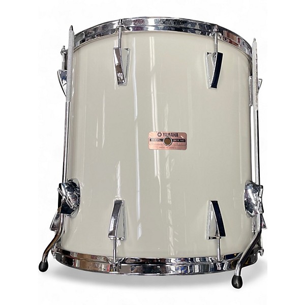 Used Yamaha 5 Piece 8000 SERIES Arctic White Drum Kit