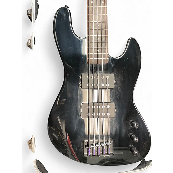 Used GAMMA J19-06 Black Electric Bass Guitar