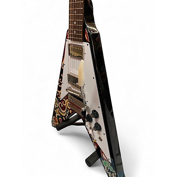 Used Epiphone jimi Hendrix flying v love drops Solid Body Electric Guitar