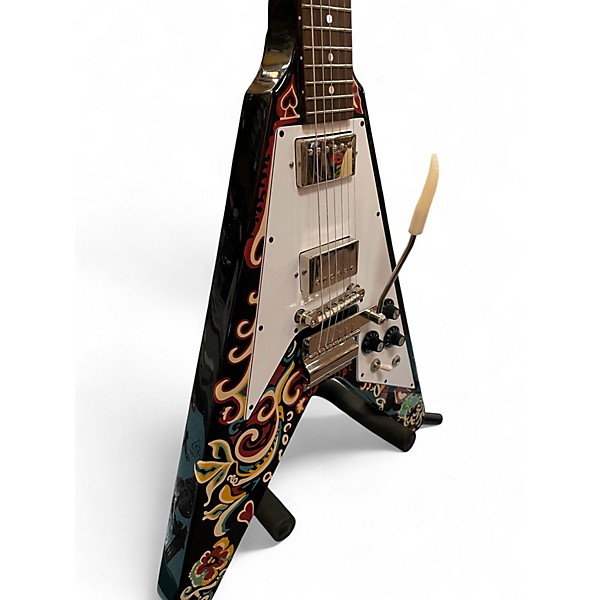 Used Epiphone jimi Hendrix flying v love drops Solid Body Electric Guitar