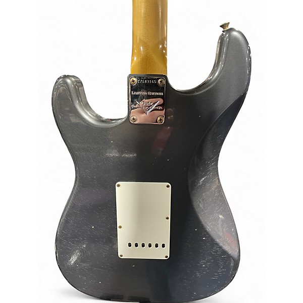 Used 2024 Fender 1965 Journeyman Relic Stratocaster Charcoal Frost Solid Body Electric Guitar