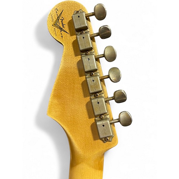 Used 2024 Fender 1965 Journeyman Relic Stratocaster Charcoal Frost Solid Body Electric Guitar