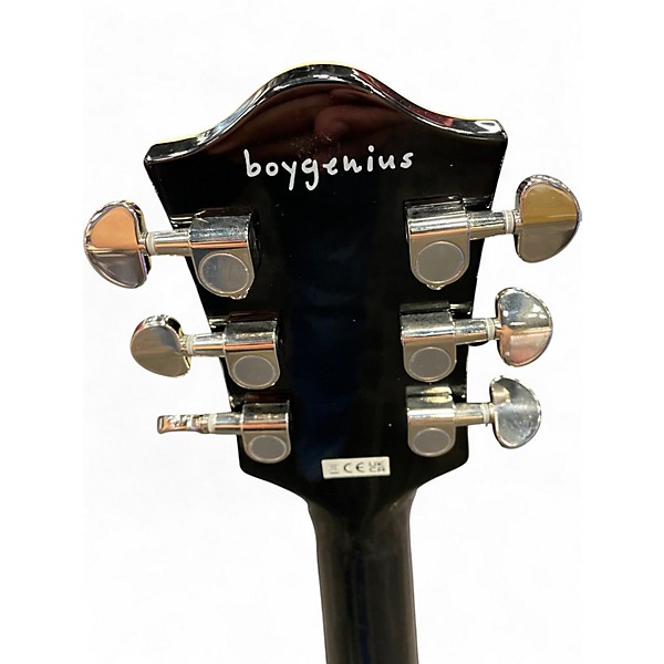 Used Gretsch Guitars BOYGENIUS BROADKASTER JR Black Hollow Body Electric Guitar