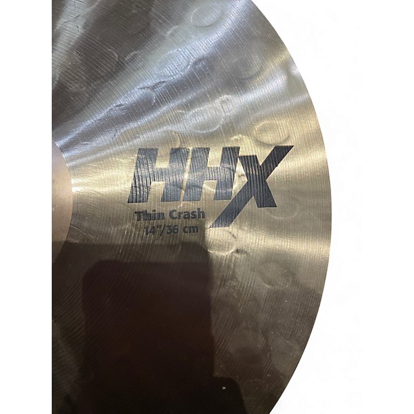 Used SABIAN 14in HHX THIN CRASH 14 Cymbal