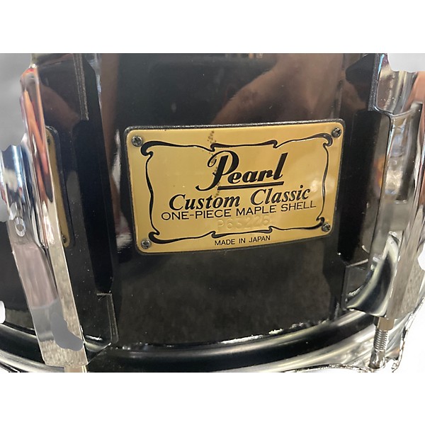 Used Pearl 14in CUSTOM CLASSIC Black Drum
