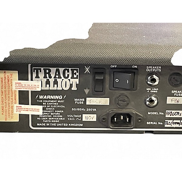 Used Trace Elliot GP7 Bass Preamp