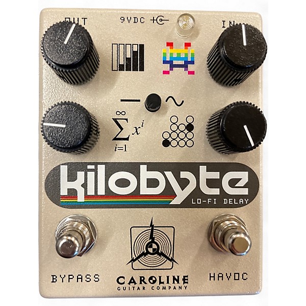 ギター Caroline Kilobyte Lo-Fi Delay Used Caroline Guitar Company KILOBYTE LO-FI DELAY Effect