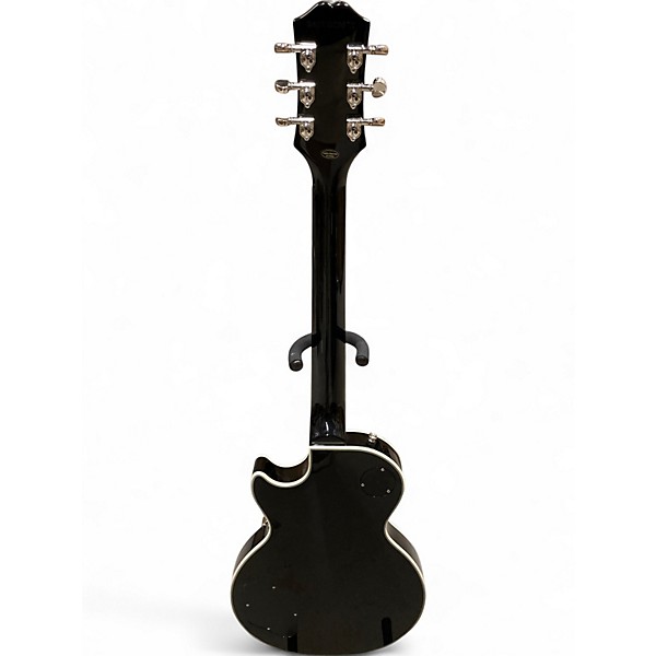 Used Epiphone Les Paul Custom silver burst Solid Body Electric Guitar