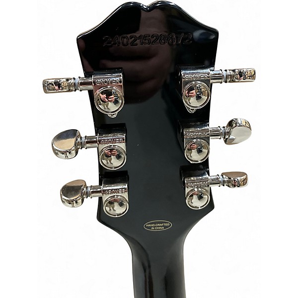 Used Epiphone Les Paul Custom silver burst Solid Body Electric Guitar