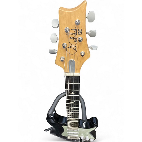 Used PRS SE Silver Sky Black Solid Body Electric Guitar