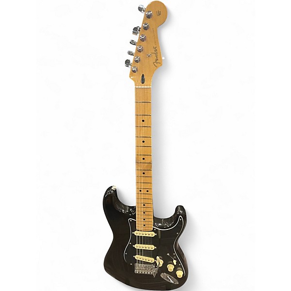 Used Fender Special Edition Player Stratocaster Black Solid Body Electric Guitar
