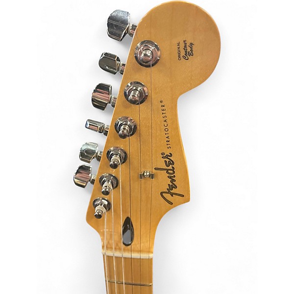 Used Fender Special Edition Player Stratocaster Black Solid Body Electric Guitar