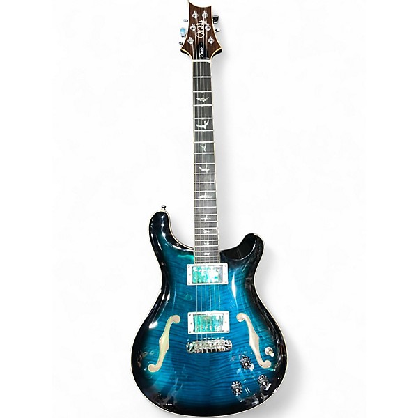Used PRS Hollowbody II SE PIEZO BLUE Hollow Body Electric Guitar