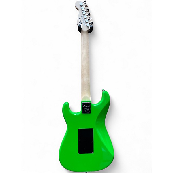 Used 2023 Charvel PRO MOD SO CAL Neon Green Solid Body Electric Guitar