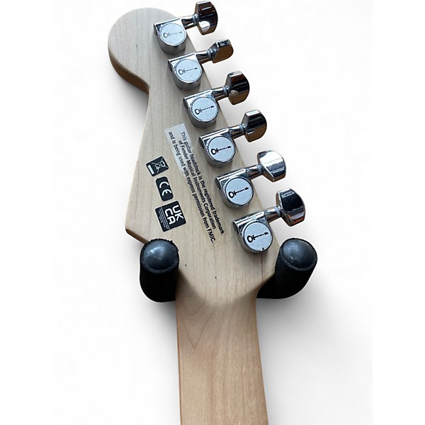 Used 2023 Charvel PRO MOD SO CAL Neon Green Solid Body Electric Guitar