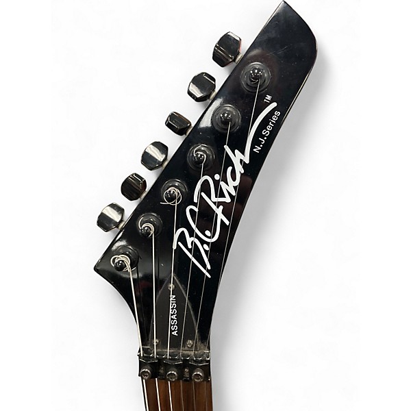 Used 2000s B.C. Rich ASSASSIN N.J SERIES RED Solid Body Electric Guitar