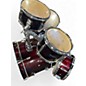 Used Ludwig 5 Piece Accent CS RED Drum Kit