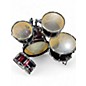 Used Ludwig 5 Piece Accent CS RED Drum Kit