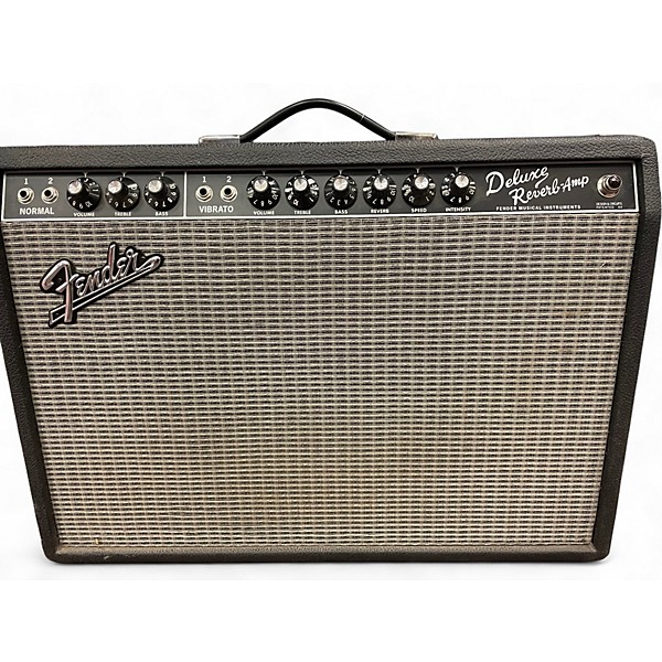 Used Fender 1965 Deluxe Reverb 22W Tube Guitar Amp Head