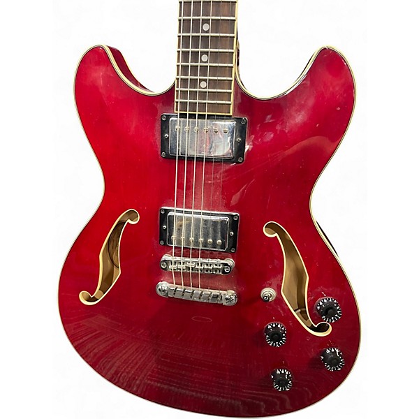 チェリー Used 2010 Ibanez AS73 Artcore Cherry Hollow Body Electric