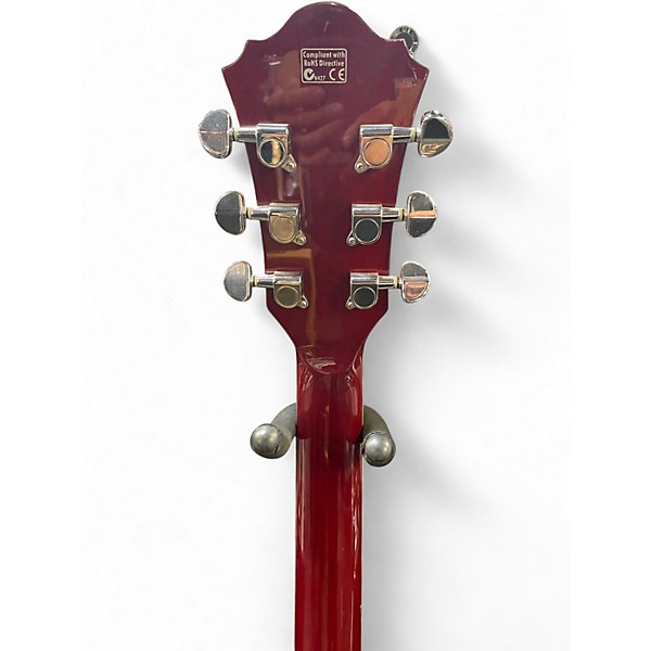 Used 2010 Ibanez AS73 Artcore Cherry Hollow Body Electric Guitar