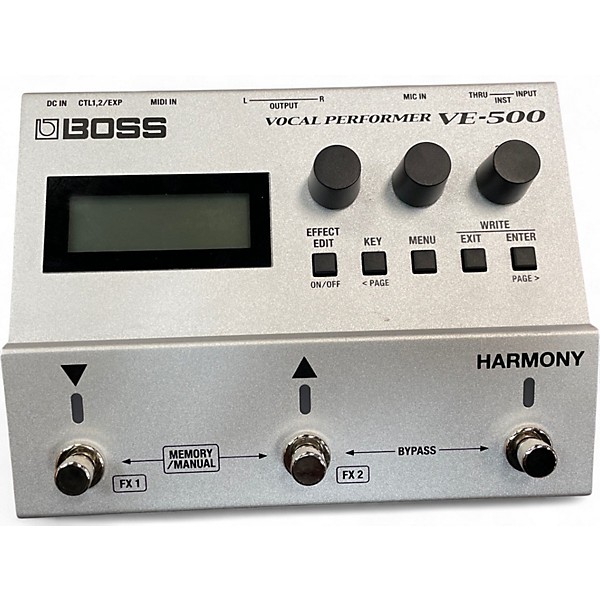 Used BOSS VE500 Vocal Performer Vocal Processor
