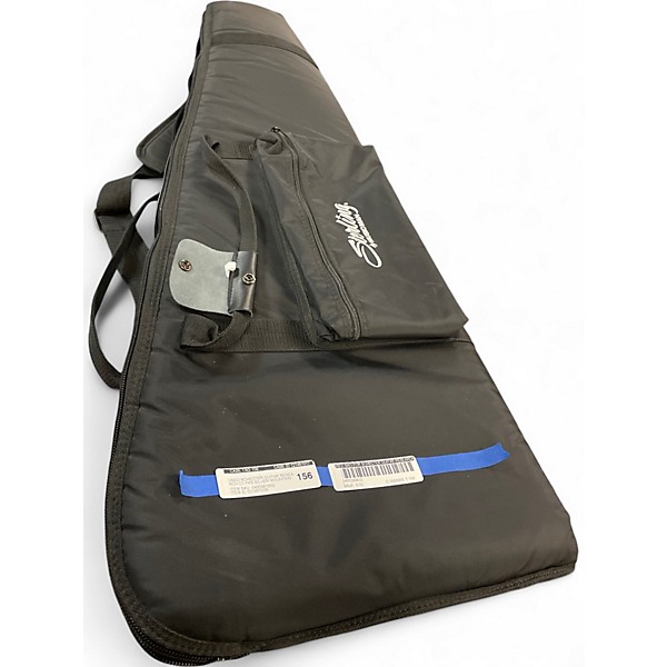 Used Schecter Guitar Research C1 FRS SILVER MOUNTAIN BLOOD MOON Solid Body Electric Guitar