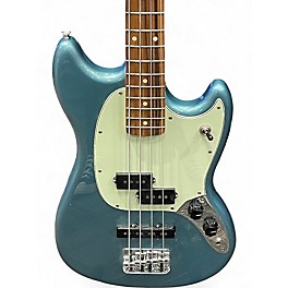Used Fender Player Mustang Bass PJ Tidepool Electric Bass Guitar