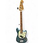 Used Fender Player Mustang Bass PJ Tidepool Electric Bass Guitar
