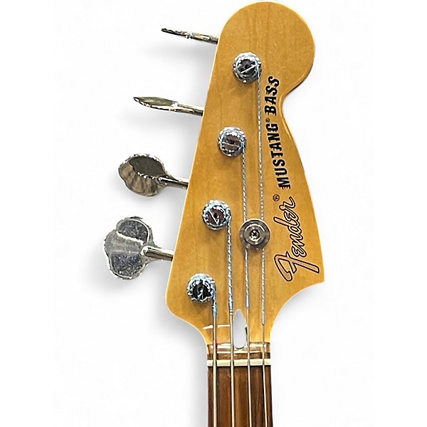 Used Fender Player Mustang Bass PJ Tidepool Electric Bass Guitar