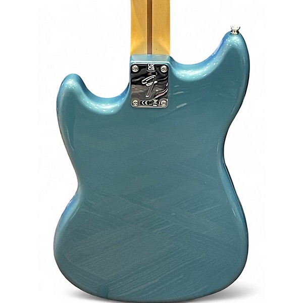 Used Fender Player Mustang Bass PJ Tidepool Electric Bass Guitar