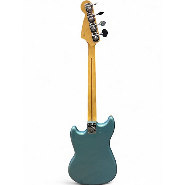 Used Fender Player Mustang Bass PJ Tidepool Electric Bass Guitar