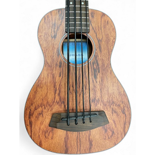 Used Kala U-Bass bnga-fs Natural Acoustic Bass Guitar