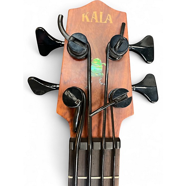 Used Kala U-Bass bnga-fs Natural Acoustic Bass Guitar