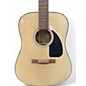 Used Fender CD60 Dreadnought Natural Acoustic Guitar