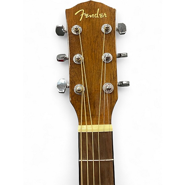 Used Fender CD60 Dreadnought Natural Acoustic Guitar