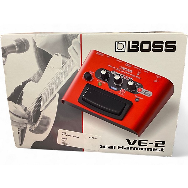 Used BOSS VE2 Vocal Harmonist Effect Processor