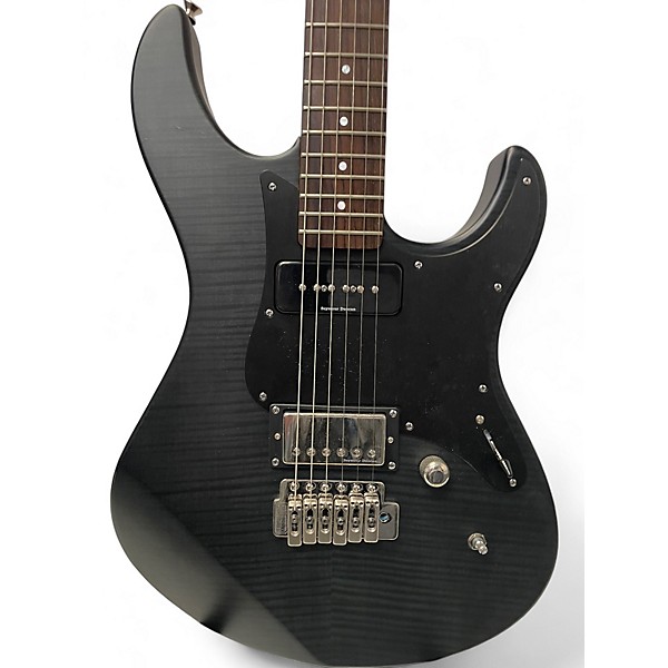 Used Yamaha PAC611VFMX BLACK Solid Body Electric Guitar