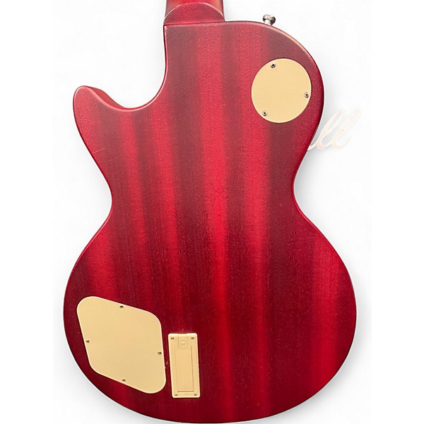 Used 2018 Epiphone Les Paul Traditional PRO III PLUS Cherry Sunburst Solid Body Electric Guitar