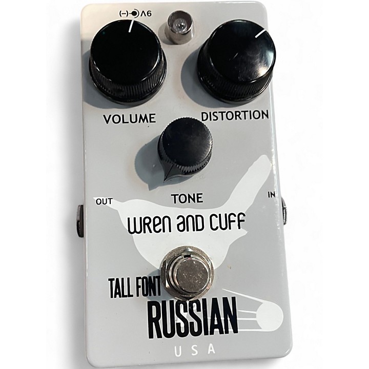 Used Wren And Cuff Tall Font Russian Effect Pedal | Guitar