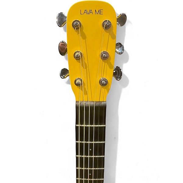 Used LAVA MUSIC LAVA ME 3 Traffic Light Yellow Acoustic Electric Guitar