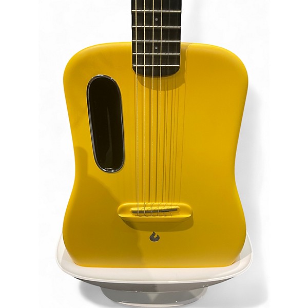 Used LAVA MUSIC LAVA ME 3 Traffic Light Yellow Acoustic Electric Guitar