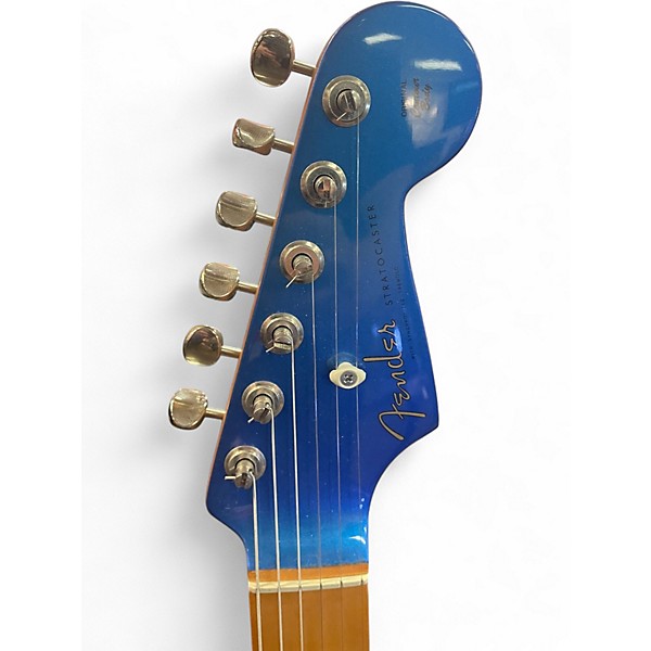 Used Fender LTD H.E.R. STRAT Blue Marlin Solid Body Electric Guitar