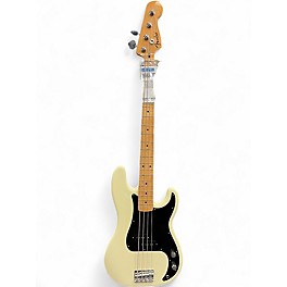 Used Fender Standard Precision Bass Olympic White Electric Bass Guitar