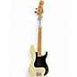 Used Fender Standard Precision Bass Olympic White Electric Bass Guitar thumbnail