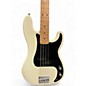 Used Fender Standard Precision Bass Olympic White Electric Bass Guitar