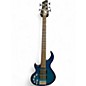 Used Guson 5 STRING BASS Blue Electric Bass Guitar thumbnail