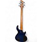 Used Guson 5 STRING BASS Blue Electric Bass Guitar