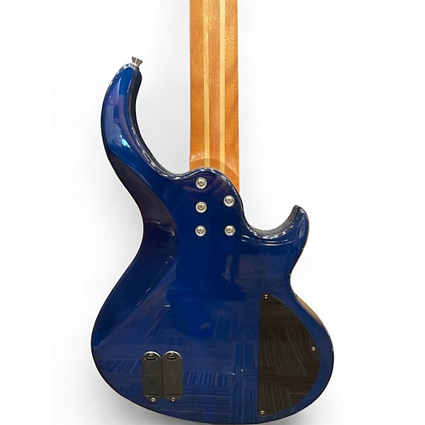 Used Guson 5 STRING BASS Blue Electric Bass Guitar
