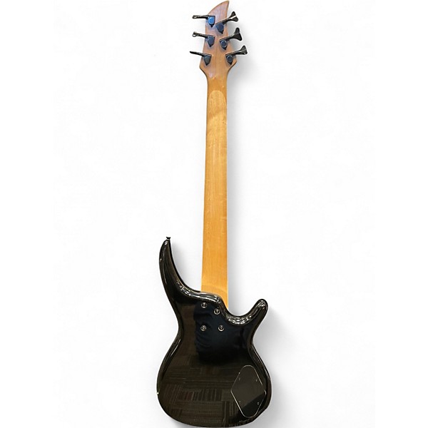 Used Starfire  6 String Bass Black Electric Bass Guitar